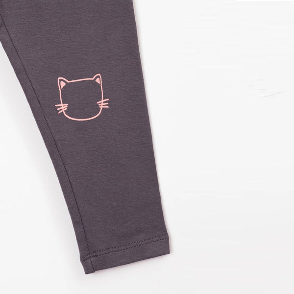 51015 I Love Kitty Grey Legging 4303