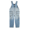 Osk Washed Blue Denim Full Dungaree 3797