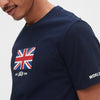 GP UK Flag Navy Blue Tshirt 6222