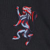 GRD Lion Logo Contrast Collar Dark Blue Polo 3829