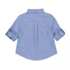 MC Oxford Cotton Blue Full Sleeves Casual Shirt 3922