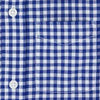 PLC Mini Box Blue & White Check Full Sleeves Casual Shirt 7058