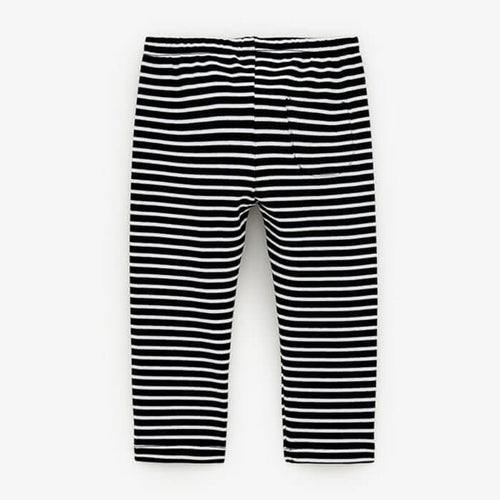 ZR Navy Blue & White Stripe Legging 784