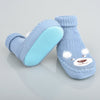 Bear Blue Comfortable Socks Booties 7647