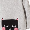 5.10.15 Black Cat Grey Long Shirt 860