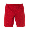 L&S Cactus Print Wild West Red Shorts 1816