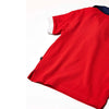 NTC Front Print Blue Collar Red Polo 3447