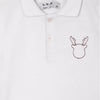 51015 Reindeer Motif White Tshirt 3557