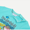 B.X Positively Cute Penguin Light Blue Sweatshirt 3067