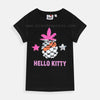 Hello Kitty Reversible Pineapple Black Top 7246