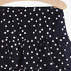 M&M Polka Dots Double Layered Blue Skirt 3713