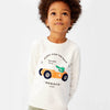 MNG Ready For Race Off White Sweatshirt 3008