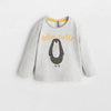 MNG Hello Cutie Penguin Light Grey Sweatshirt 2594
