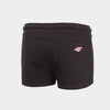 4F Girls Black Smart Shorts with Pink Cord 1742