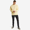 AM London Logo Plain Lemon Yellow Sweatshirt 3034