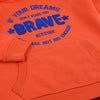 SFR Embraided Brave Orange Kangaroo Pocket Hoodie 2457