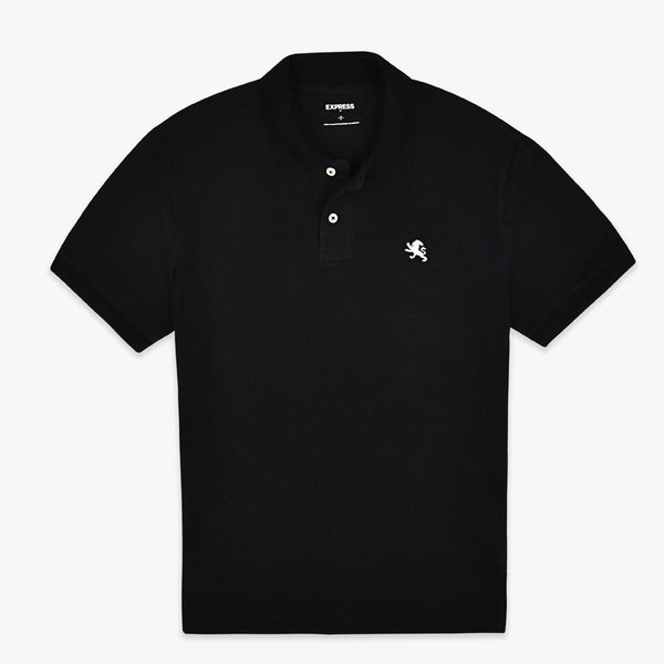 EXP Logo Black Polo 1645