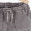 51015 Acid Wash Rough Look Grey Shorts 3719