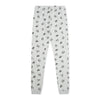 FTR Panda Print Light Weight Grey Trouser 4138