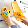 AFN Green Dino Yellow Slippers 3268