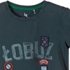 LS Lobuz Patch Dirty Look Dark Teal Tshirt 2530