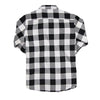 PLC Black & White Big Box Check Full Sleeves Casual Shirt 7055