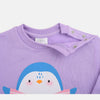 ZR Little Penguin Lavender Sweatshirt 2884