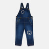 MNT Lion Patch Blue Dungaree With Free Tshirt 7214