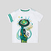 ACL Reversible Sequence Our Hero White Tshirt 3733