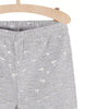 51015 Light Grey With Shining Birds Print Legging 4288