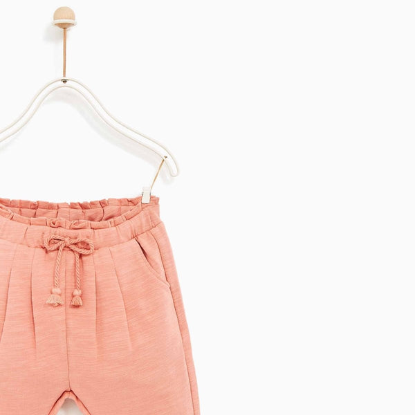 ZR Folded Bottom Tea Pink Trouser 2973