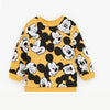 ZR All Over Mickey Face Print Mustered Sweatshirt 2623