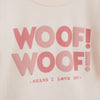 MNG Woof Means Love Light Pink Sweatshirt 3006