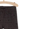L&S All Over Printed Charcoal Legging 1637