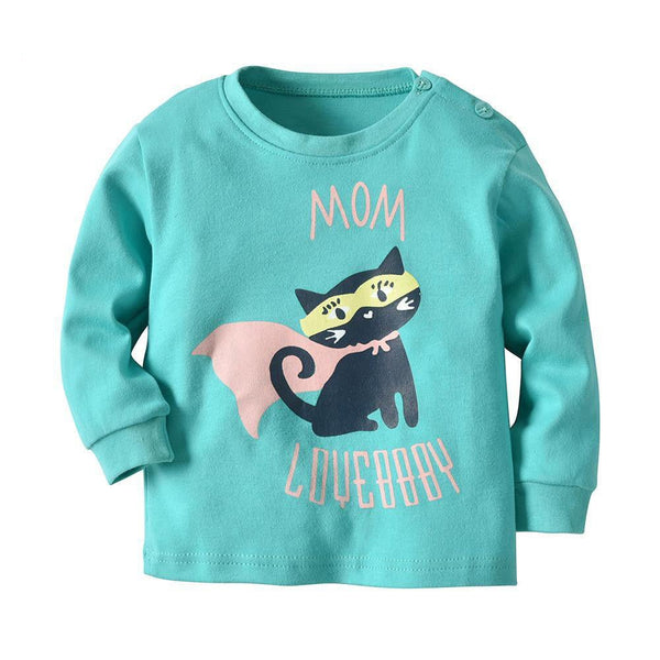ImKD Love Baby Cat Turquoise 2 Piece Set 2656
