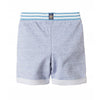 51015 Sea Life Texture Light Blue Shorts With Yellow Cord 3694