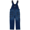 Osh Blue Shoulder Belt Style Back Pocket Mid Blue Denim Full Dungaree 3811