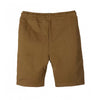 L&S Khaki Shorts With Fluorescent Green Zips and Cord 1716