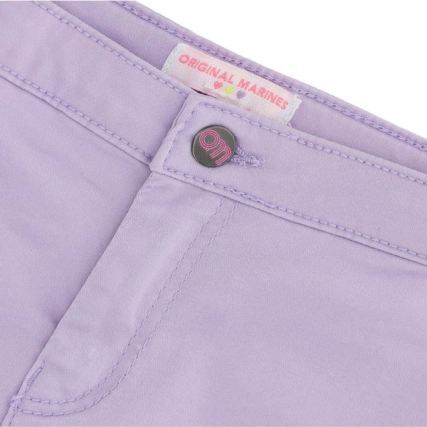 OM Lavender Button Tergging 2449