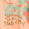 LS Summer State of Mind Orange Top 2544