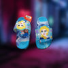 Frozen Elsa Transparent Top Blue Slippers 7270