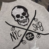 NXT Reversible Sequence Skull Camo Raglan Tshirt  2047