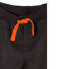 5.10.15 Black Biker Style Trouser with Orange Cord 1056