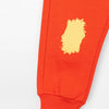 51015 Color Spots Orange Fleece Trouser 3683