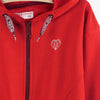 LS Diamond Logo Workout Red Zipper Hoodie 8415