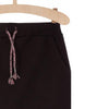 L&S Cool Girls Black Skirt with Pink Badge and cord 1713