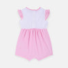 FM Bow Style Pink Body Suit 1631