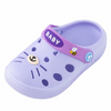 HFN Cat Face Purple Slippers 3272