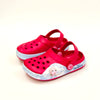 Frozen Side Print Dark Pink Crocks 3960