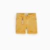 ZR Mustard Cotton Shorts 1390